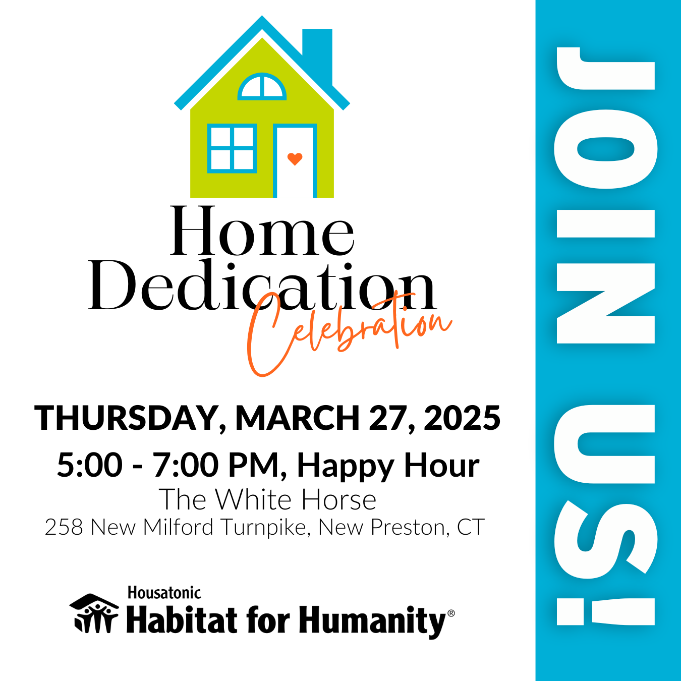 HOME DEDICATION CELEBRATION SAVE THE DATE 4