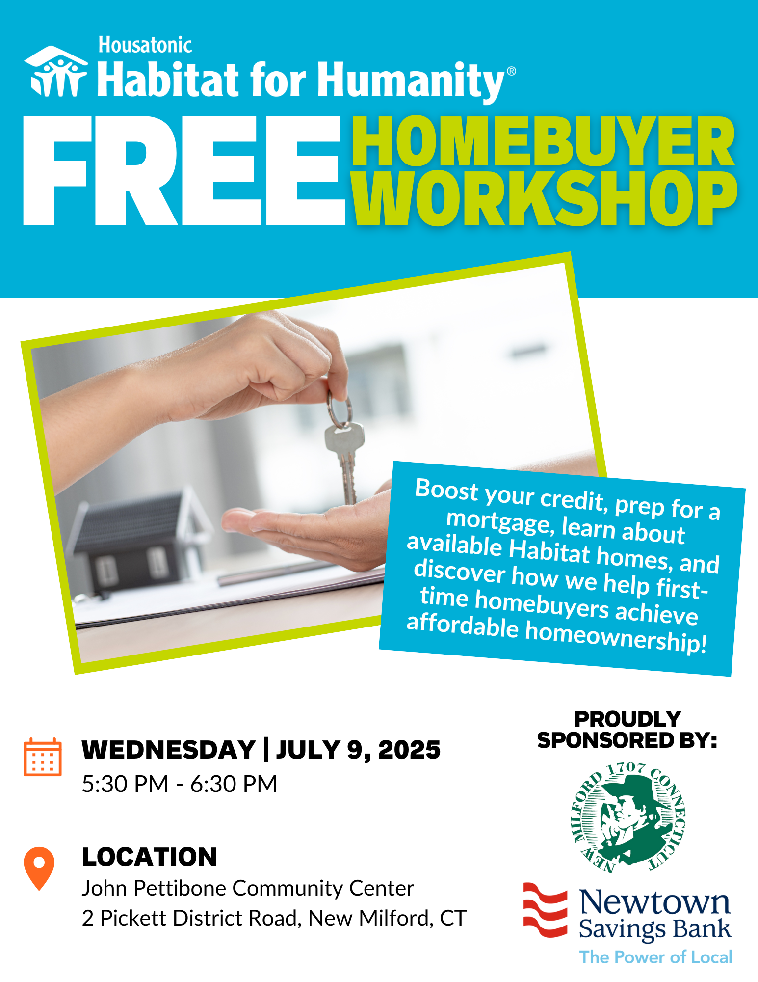 HHFH Homebuyer Workshop Flyer
