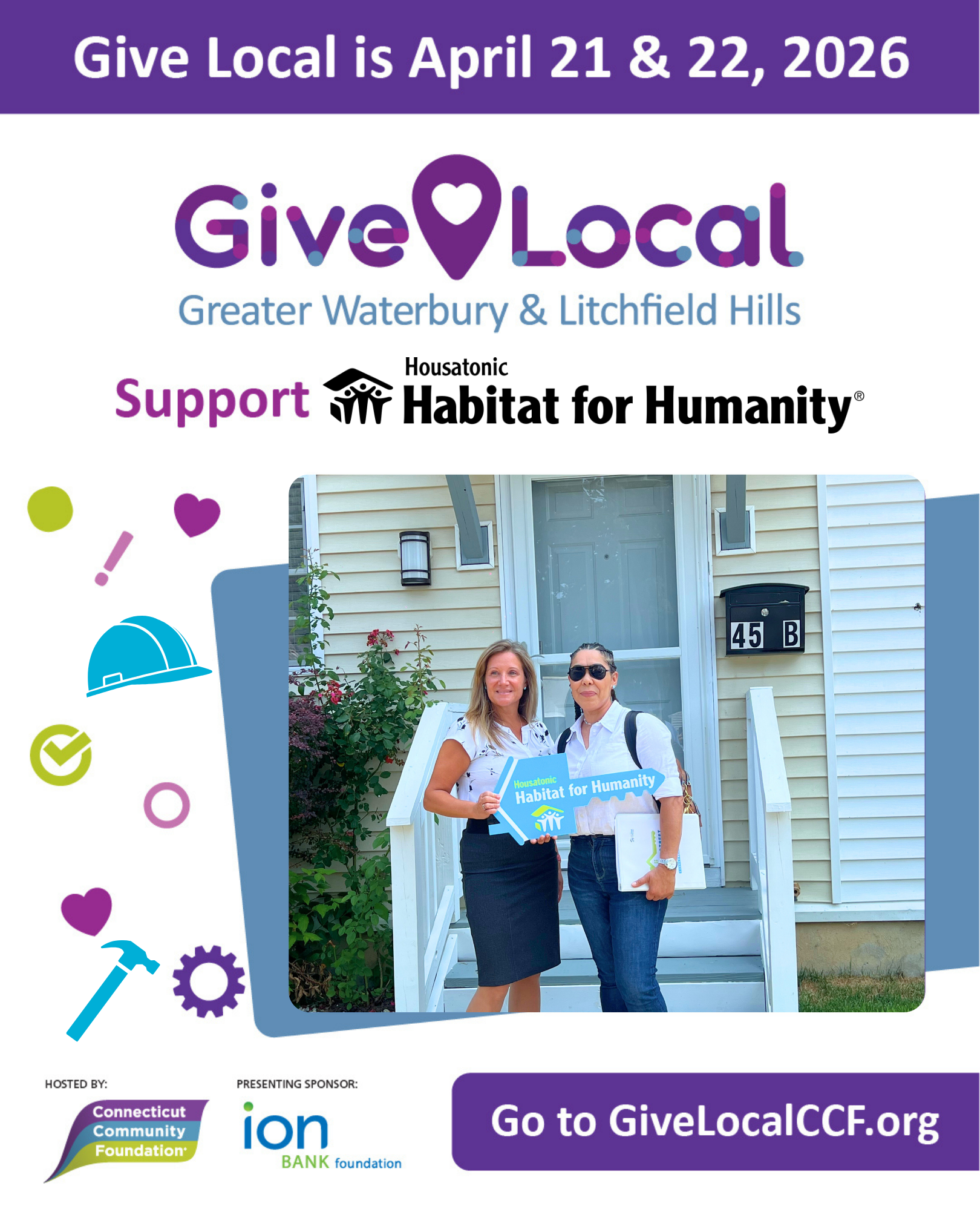 Give Local Save The Dates